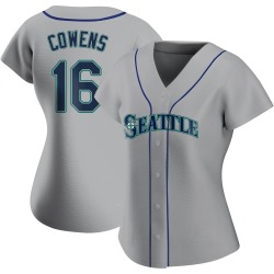 Al Cowens Seattle Mariners Women's Replica Road Jersey - Gray