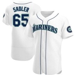 Casey Sadler Seattle Mariners Men's Authentic Home Jersey - White