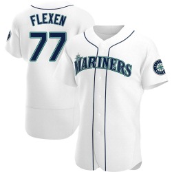 Chris Flexen Seattle Mariners Men's Authentic Home Jersey - White