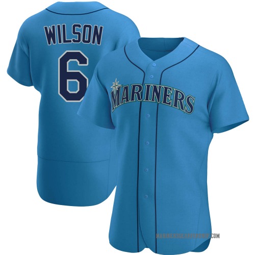 Dan Wilson Seattle Mariners Men's Authentic Alternate Jersey - Royal
