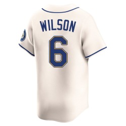 Dan Wilson Seattle Mariners Men's Limited Alternate Jersey - Cream