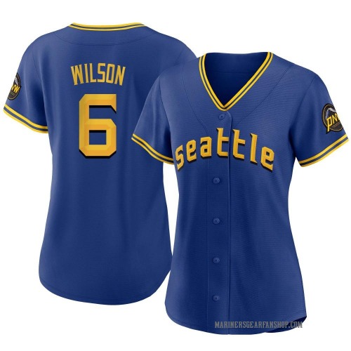 Dan Wilson Seattle Mariners Women's Authentic 2023 City Connect Jersey - Royal