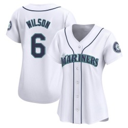 Dan Wilson Seattle Mariners Women's Limited Home Jersey - White