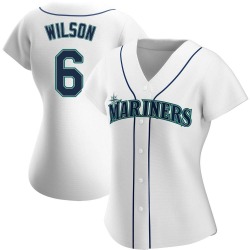 Dan Wilson Seattle Mariners Women's Replica Home Jersey - White