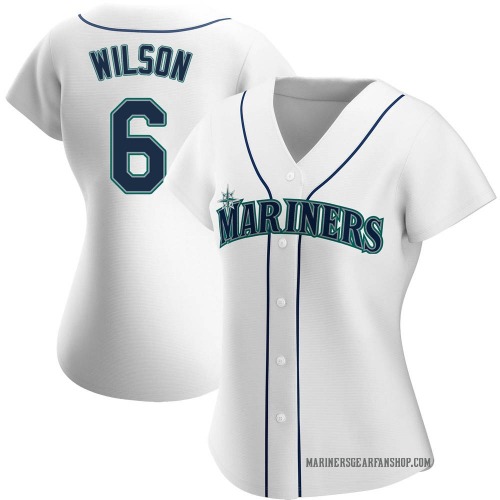 Dan Wilson Seattle Mariners Women's Replica Home Jersey - White