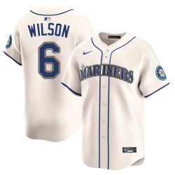 Dan Wilson Seattle Mariners Youth Limited Alternate Jersey - Cream