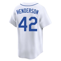 Dave Henderson Seattle Mariners Men's Limited Throwback Cooperstown Collection Jersey - White