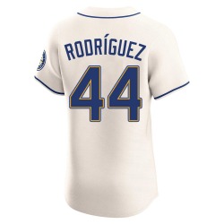 Julio Rodriguez Seattle Mariners Men's Elite Alternate Jersey - Cream