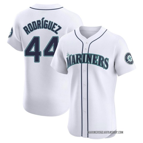 Julio Rodriguez Seattle Mariners Men's Elite Home Jersey - White