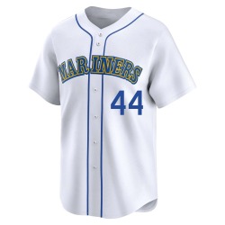 Julio Rodriguez Seattle Mariners Youth Limited Throwback Cooperstown Collection Jersey - White