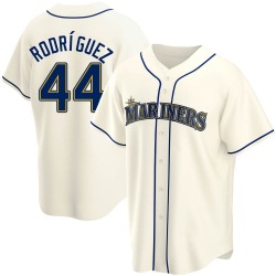 Julio Rodriguez Seattle Mariners Youth Replica Alternate Jersey - Cream