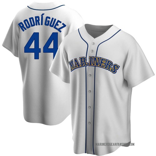 Julio Rodriguez Seattle Mariners Youth Replica Home Cooperstown Collection Jersey - White