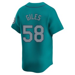 Ken Giles Seattle Mariners Youth Limited Alternate Jersey - Aqua