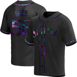 Ken Giles Seattle Mariners Youth Replica Alternate Jersey - Black Holographic