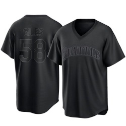 Ken Giles Seattle Mariners Youth Replica Pitch Fashion Jersey - Black