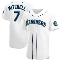 Kevin Mitchell Seattle Mariners Men's Authentic Home Jersey - White