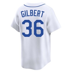 Logan Gilbert Seattle Mariners Youth Limited Throwback Cooperstown Collection Jersey - White