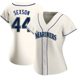 Richie Sexson Seattle Mariners Women's Authentic Alternate Jersey - Cream