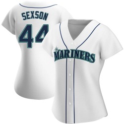 Richie Sexson Seattle Mariners Women's Authentic Home Jersey - White
