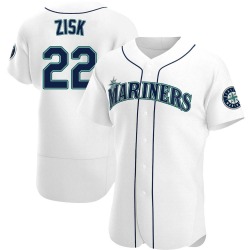 Richie Zisk Seattle Mariners Men's Authentic Home Jersey - White