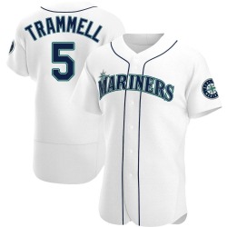Taylor Trammell Seattle Mariners Men's Authentic Home Jersey - White